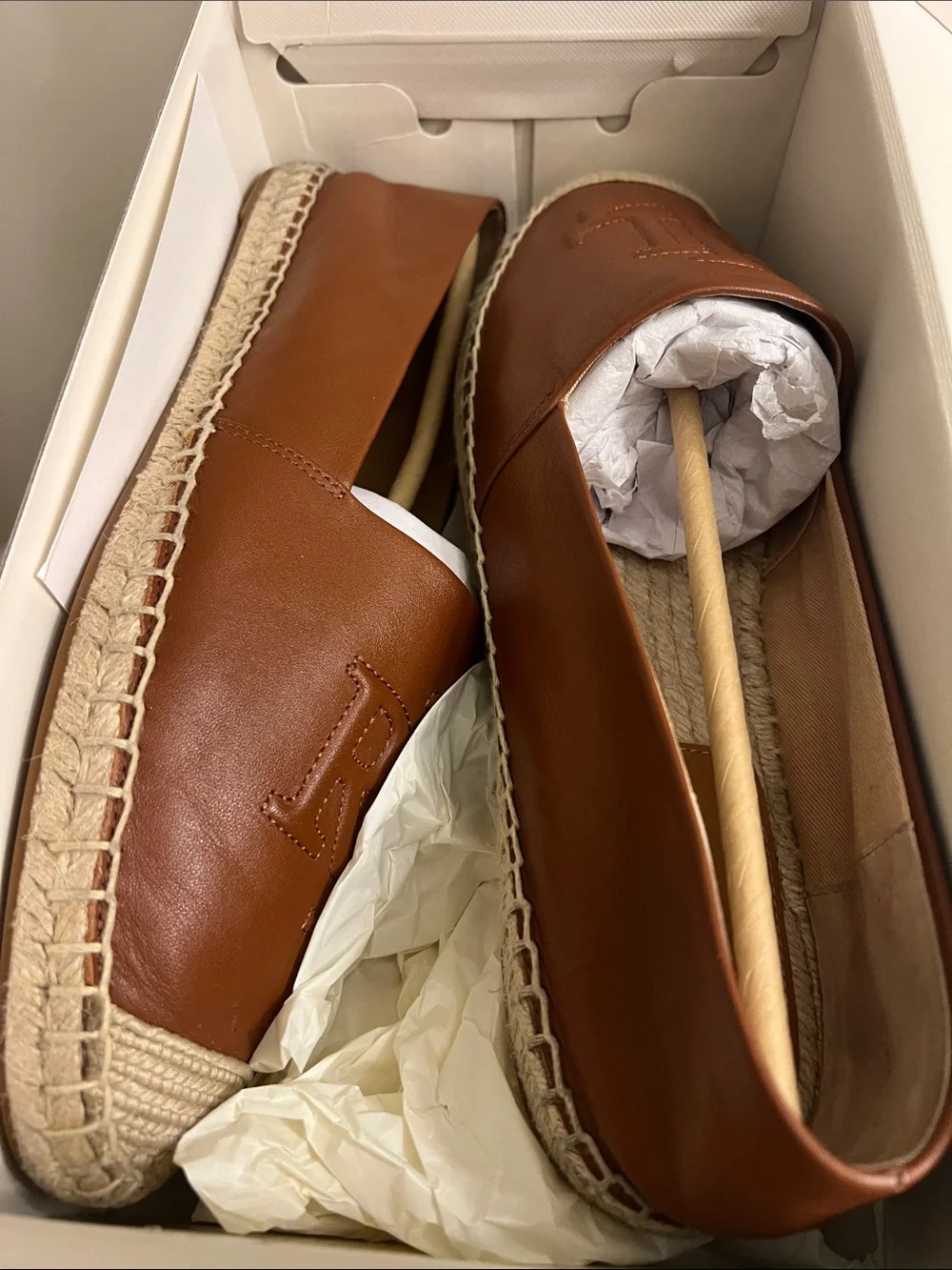 Lauren Ralph Lauren tan leather